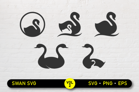 Download Swan Bird Bundle Silhouette Svg - Bird bundle Collection