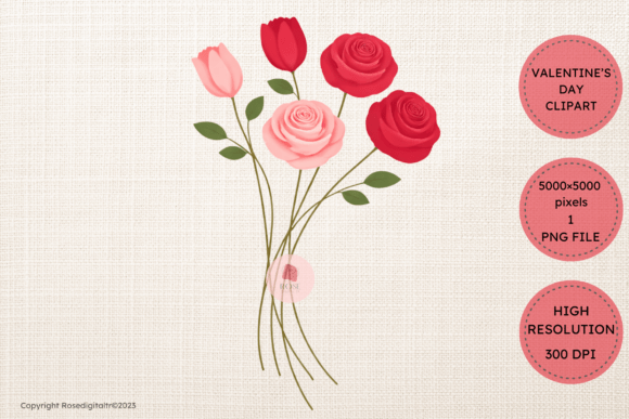 Download Valentine Bouquet Clipart PNG 14 - Bouquet Collection