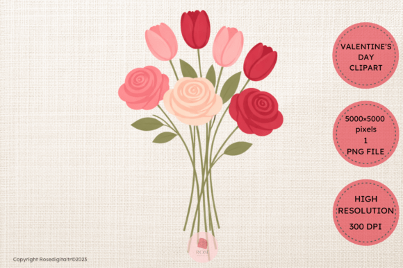 Download Valentine Bouquet Clipart PNG 11 - Bouquet Collection