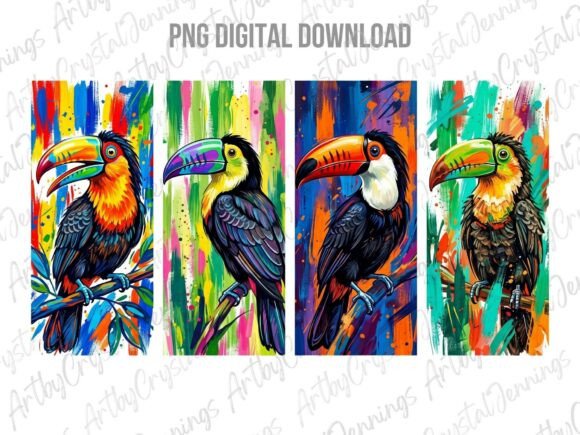 Download Colorful Tropical Toucan Bird PNG - Bird png Collection